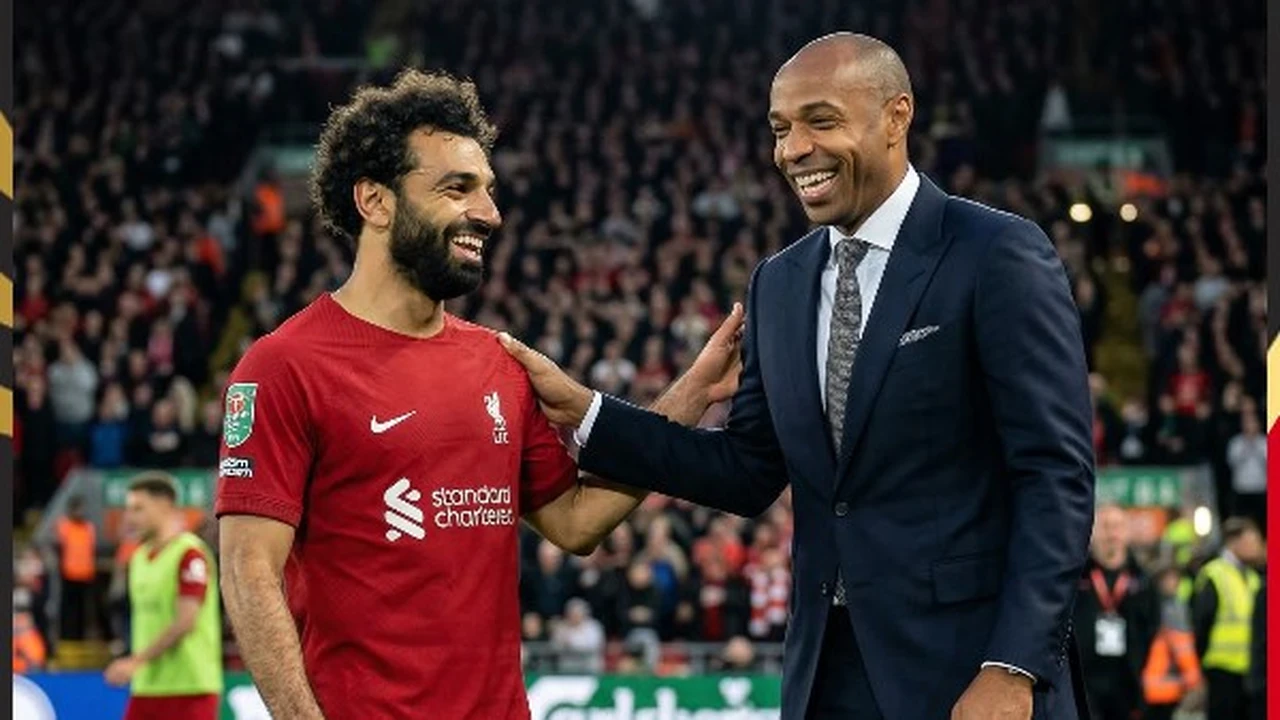 تييري هنري: محمد صلاح من أكبر اللاعبين الذين مروا على كرة القدم
